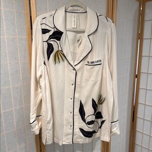 McKenzie Parrott for Anthropologie Women’s Pajama Top 1x